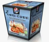 Nuudlid KITCHEN JOY, vürtsika seesamikanaga, 320g (kogus 6 tükki)