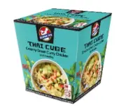 Kana kreemjas KITCHEN JOY, rohelise karri ja nuudlitega, külmutatud, 320g