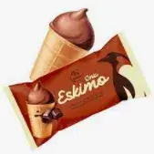 BALBIINO Šokolaadi-koorejäätis vahvlitopsis 125ml/65g (kogus 40 tükki)