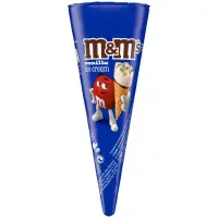 Jäätis M&M's Vanilje vahvlikoonuses 110 ml