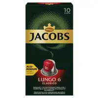 Kohvikapslid JACOBS Lungo 6 Classico, 52g