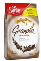 Krõbe müsli SANTE Granola, tumeda šokolaadiga, 350g (kogus 2 tükki)