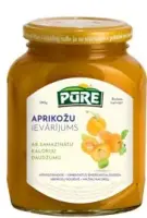 Aprikoosimoos PURE madala kalorsusega 390g