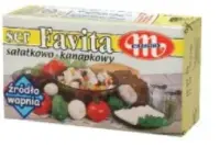 Feta tüüpi juust MLEKOVITA Favita, 12%, 270g (kogus 2 tükki)