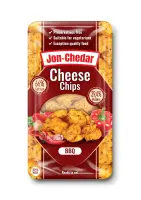 Cheddari  juustuampsud  JON-CHEDAR BBQ 50% rasva, 80g