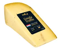 Poolkõva juust Gouda trühvliga 50% 130g