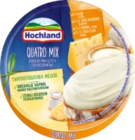 Sulatatud juust HOCHLAND Quatro Mix, 140g
