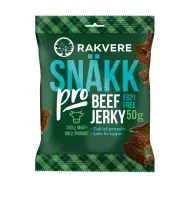 Veiselihasnäkid RAKVERE Snäkk Pro Beef Jerky, 50g