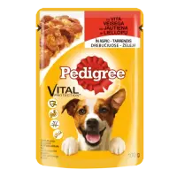 Koeraeine PEDIGREE täiskasvanud koertele loomalihaga tarrendis, 100 g