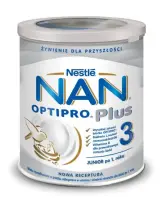 NAN OPTIPRO Plus 3 piimal põhinev jätkupiimasegu alates 1. eluaastast, 800g, purgis