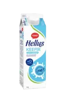 Keefir HELLUS, 2,5%, D-vitamiiniga, 1kg, Laktoosivaba