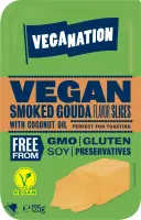 Taimne valmistis kookosõliga VEGANATION  suitsutatud gouda-maitseline, viilutatud, 125 g