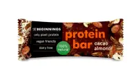 Vegan proteiin batoon BEGINNINGS kakao maitsega ja mandliga, 40g (kogus 2 tükki)