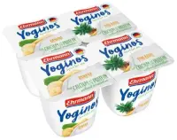 Jogurt EHRMANN Yoginos banaani -ananassi, 4x100g (kogus 2 tükki)
