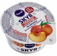 Skyr FARMI, virsikutega, 150g (kogus 3 tükki)
