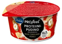 Proteiinipuding VALIO,Profeel, valge šokolaadi-pähklimaitseline, 150g (kogus 3 tükki)