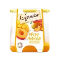 Jogurt LA FERMIERE, virsiku-mango moosiga, 160g
