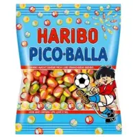 HARIBO Pico Balla, kummikommid  85g (kogus 10 tükki)