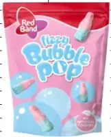 Kummikommid  Bubble Pop RED BAND 100g (kogus 2 tükki)
