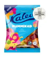Kummikommide segu KALEV Kummikad vegan  120g (kogus 2 tükki)