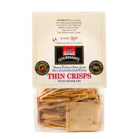 Traditsioonilised Itaalia kreekerid GOURMANTE Thin Crisps, rosmariiniga, 150g (kogus 2 tükki)