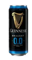 Õlu GUINNESS Draught, 0.0%vol, 0,44L, purk (kogus 24 tükki)