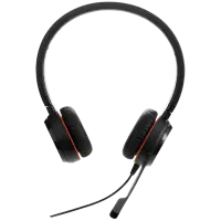 JABRA Evolve 20, Stereo MS, USB C/A adapter