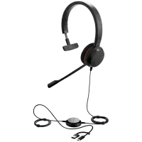 JABRA Evolve 20, Mono MS, USB C/A adapter