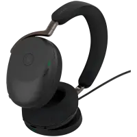 JABRA Evolve3 85, UC, Link390c, Black,WLC Chrg