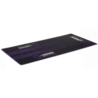 LORGAR RX1FM, Sim Racing Floor Mat Advanced, Stitched edge, 1,700X700X3 mm, Black/purple