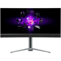 LORGAR 34MP1, UWQHD MiniLED Gaming Monitor Pro, 34'' (3440*1440) VA curved monitor, black/milky grey – pilt 6
