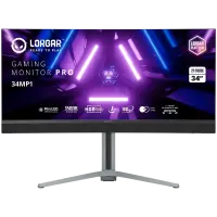 LORGAR 34MP1, UWQHD MiniLED Gaming Monitor Pro, 34'' (3440*1440) VA curved monitor, black/milky grey