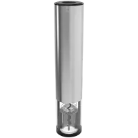 Prestigio Garda, smart wine opener, simple operation with 2 buttons, aerator, vacuum stopper preserver, foil cutter, opens up to 50 bottles wihout recharging, premium design, 500mAh battery, Dimensions D 17mm* H 290mm* W100 mm, silver color. – pilt 2