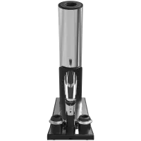 Prestigio Garda, smart wine opener, simple operation with 2 buttons, aerator, vacuum stopper preserver, foil cutter, opens up to 50 bottles wihout recharging, premium design, 500mAh battery, Dimensions D 17mm* H 290mm* W100 mm, silver color. – pilt 12