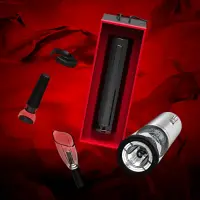 Nemi, Electric wine opener, aerator, vacuum preserver, Silver color