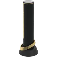 Prestigio Maggiore, smart wine opener, 100% automatic, opens up to 70 bottles without recharging, foil cutter included, premium design, 480mAh battery, Dimensions D 48*H228mm, black + gold color. – pilt 7