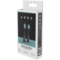 AENO Replacement Toothbrush Heads for DB1S/DB2S, Black, 2 pcs – pilt 2