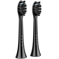 AENO Replacement Toothbrush Heads for DB3/DB4/DB5/DB6, Black, 2 pcs