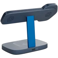 CANYON Wireless Charging Station Hexagon 310 3in1 DarkGrey/Blue – pilt 5