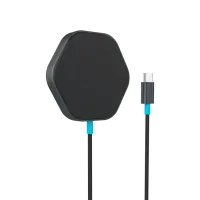 CANYON wireless charger HEXAGON 110 Dark Grey Blue