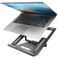 Axagon STND-L NOTEBOOK STANDAluminum stand for 10'' – 16'' notebooks. Four adjustable positions.