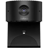 JABRA PanaCast 20, Premium AI-powered 4K Ultra HD video quality, AI-driven Intelligent Zoom, Intelligent Lighting Optimization, P-n-P, Powerful on-board AI processor, Integrated privacy cover, Clips to any monitor, with protective case, Plug&Play – pilt 2