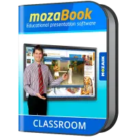 mozaBook CLASSROOM, interactive educational software for teachers, 1 year