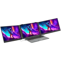 Portable monitor Blackview DCM8 Dual Screen 15.3inch 1920x1200 16:9 LCD 60Hz IPS 178 USB-C 3.1x3 TypeC PD3.0 FCx1 364.4x237.43x21mm Grey Black