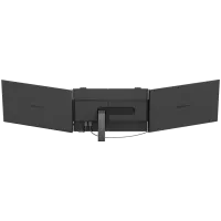Portable monitor Blackview DCM6 Dual Screen 14inch 1920x1080 16:9 LCD 60Hz IPS 178 USB-C 3.1x3 for 13-17.3 inch laptops352.2x237.43x15.9mm Grey Black
