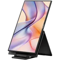 Portable monitor Blackview Table 10 LCD Monitor IPS FHD 23.8inch 1920x1200 16:9 LCD 100Hz 178 USB-C 3.1x2 Full 1xminiHDMI 312x237x32.8mm Plug into Laptop, PC, Game Console, and More, Plug & Play Black – pilt 7