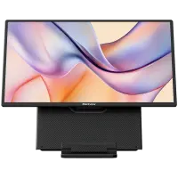 Portable monitor Blackview Table 10 LCD Monitor IPS FHD 23.8inch 1920x1200 16:9 LCD 100Hz 178 USB-C 3.1x2 Full 1xminiHDMI 312x237x32.8mm Plug into Laptop, PC, Game Console, and More, Plug & Play Black
