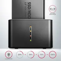AXAGON ADSA-D25 USB 3.2 Gen 1 - 2x SATA 6G 2.5'' SSD/HDD CLONE DUAL MINI dock