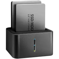 AXAGON ADSA-D25 USB 3.2 Gen 1 - 2x SATA 6G 2.5'' SSD/HDD CLONE DUAL MINI dock