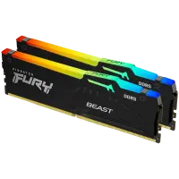 Kingston 32GB 6800MT/s DDR5 CL34 DIMM (Kit of 2) FURY Beast RGB EXPO
